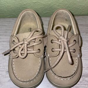 Sperrys Baby Tan Boat Shoes